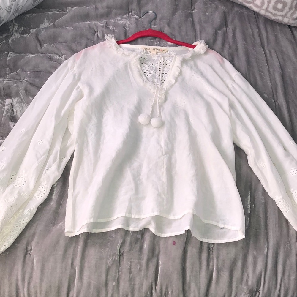 Beautiful white top